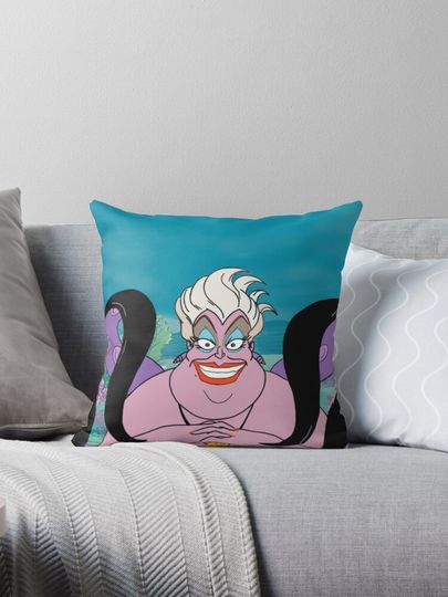 Ursula - The Little Mermaid Pillow