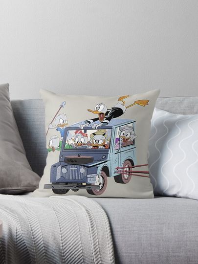 ducktales woo-oo Pillow