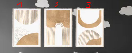 Hidden Mickey Wall Art, Golden Abstract Home Decor,  Wall Art Poster