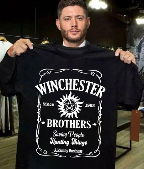 Supernatural Shirt, Womens Supernatural Shirt, Winchester Brothers Shirt, Supernatural Gift, Sam And Dean Shirt, Supernatural Tee