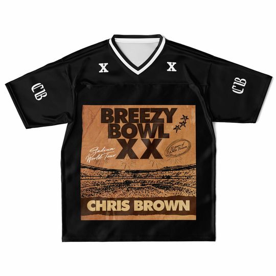 Chris Brown Breezy Bowl Tour Jersey, Chris brown merch, Breezy bowl merch, Chris Brown Tour Jersey, Breezy Bowl Merch 2025, Summer tour 2025