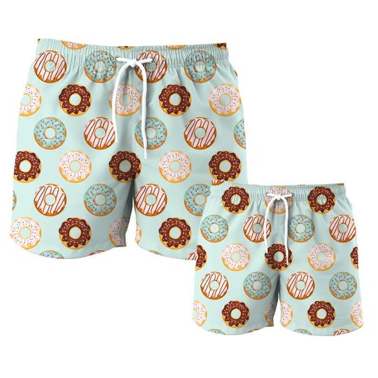 Father Son Matching Swim Trunks, Father & Son Matching Swimsuit, Dad and Son Matching Swim Trunks, Father Son Matching Outfit, Dad Gift