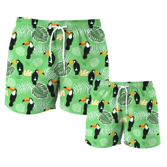 Father Son Matching Swim Trunks, Father & Son Matching Swimsuit, Dad and Son Matching Swim Trunks, Father Son Matching Outfit, Dad Gift