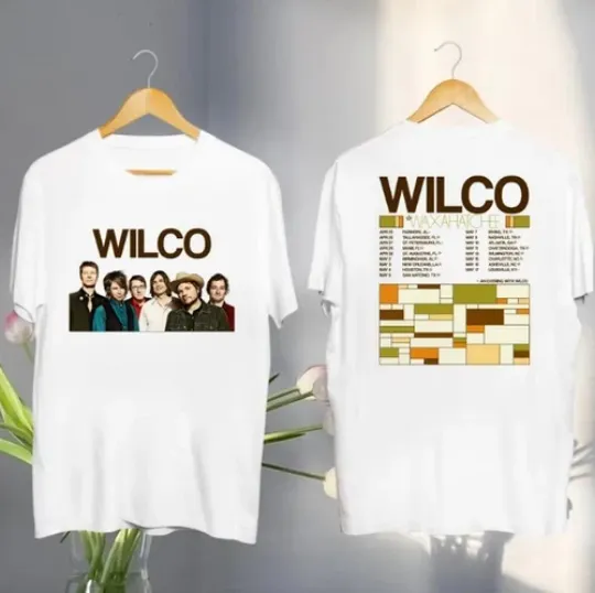 Rock Band Wilco Graphic Shirt, Wilco Sweet and Sour Spring Tour 2025 T-Shirt
