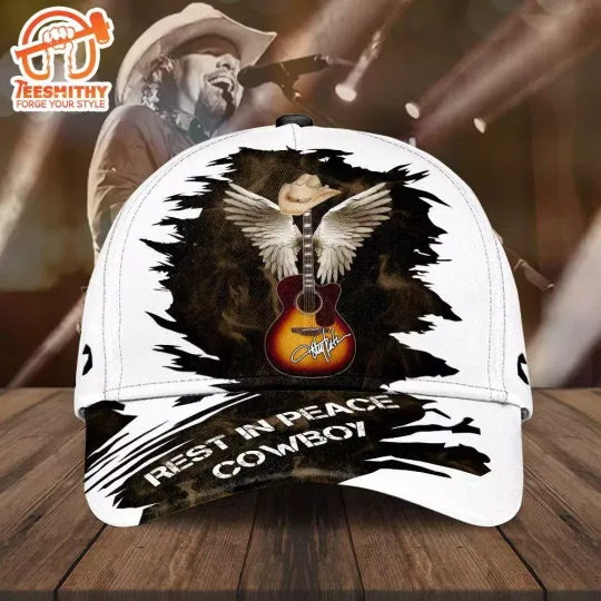 Toby Keith Guitar Wings, Patriotic Songs, Southern Rock, Toby Keith Classic Cap