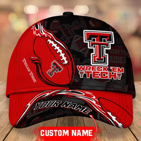 Texas Tech Red Raiders NCAA Personalized Classic Cap For Fan