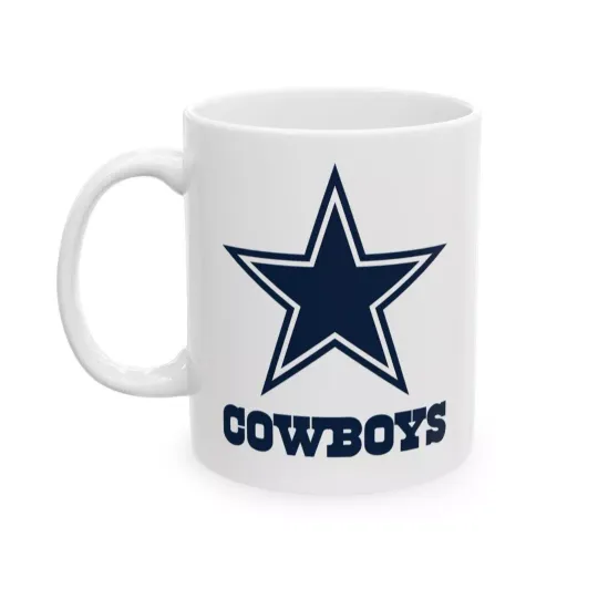 Dallas COWBOYS Coffee Mug. Cowboys Gift