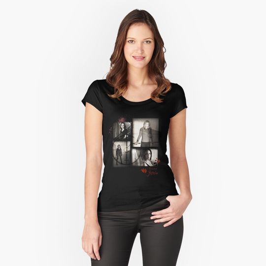 Women of SHIELD - Femme Fatale Fitted Scoop T-Shirt