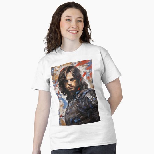 Winter Soldier painting Classic T-Shirt