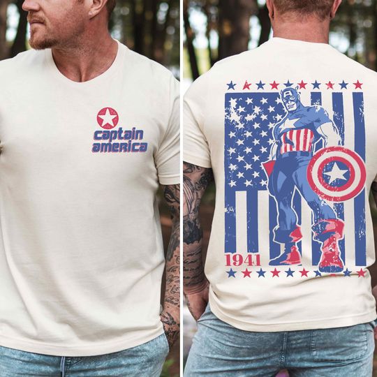 Marvel Captain America T-shirt, Disney Marvel Shirt, Marvel Squad Shirt, Magic Kingdom Tee, WDW Epcot Theme Park Shirt