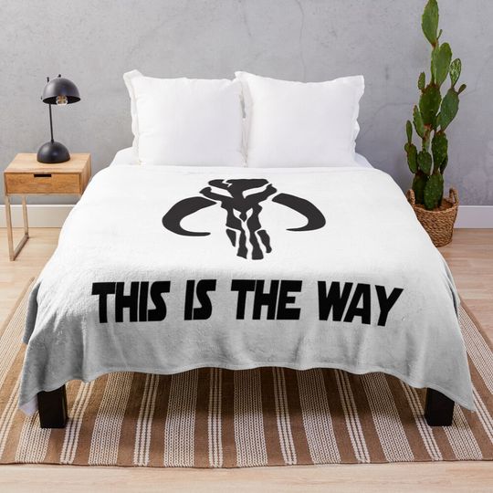 This Is The Way Throw Blanket