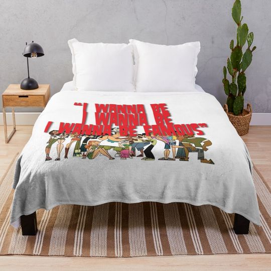 Total Drama Island Throw Blanket