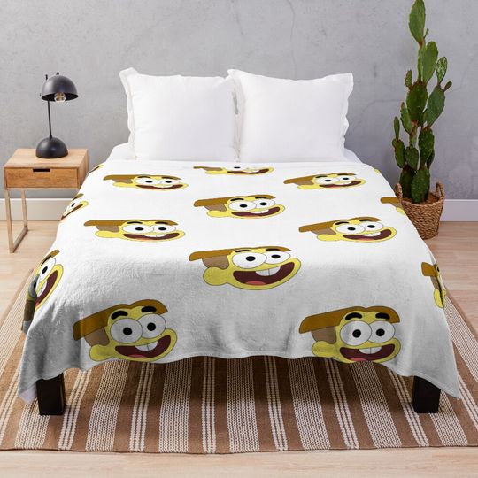 Cricket green Throw Blanket