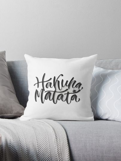 Hakuna Matata Pillow