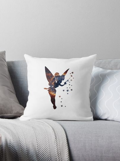 Galaxy Tinkerbell-Autumn edition  Pillow
