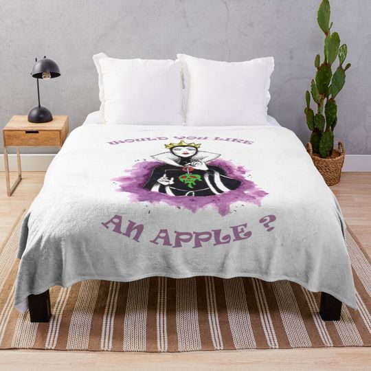 Evil Queen Throw Blanket
