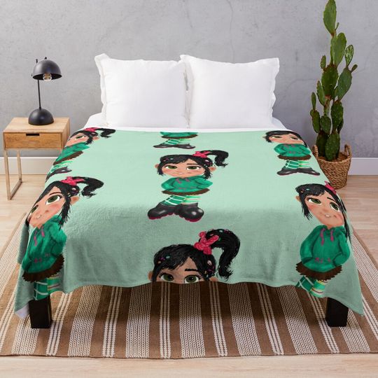 Vanellope Von Schweetz Throw Blanket