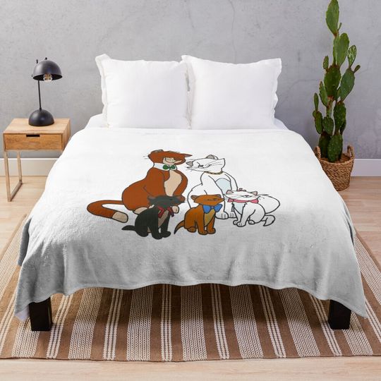 Aristocats Throw Blanket