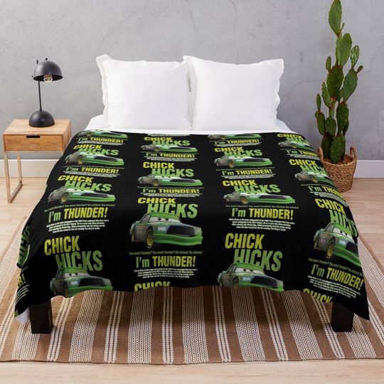 Chick Hicks Throw Blanket