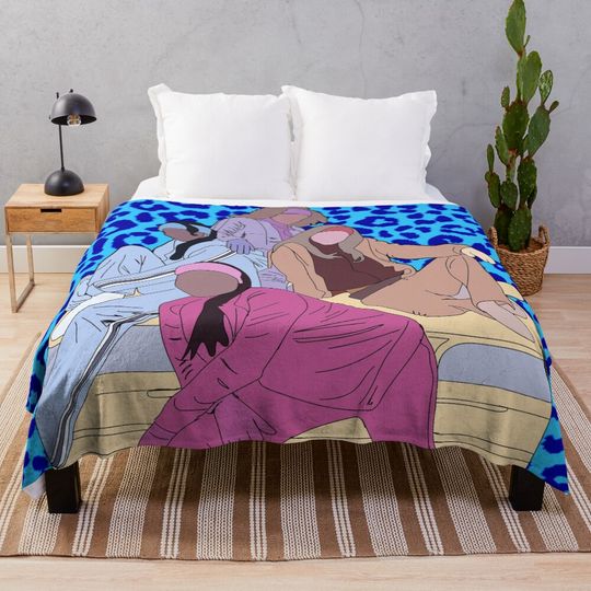 cheetah sistas Throw Blanket