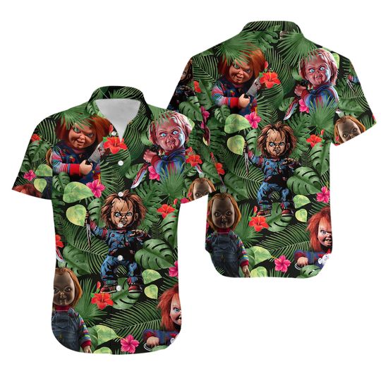 CHUCKY JUST WANNA HAVE FUN HAWAIIAN SHIRT, Gift For Men