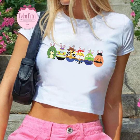 Disney Toy Story Easter Eggs Baby Tee, Disneyland Happy Easter Day Tee, Disney Toy Story Eggs Tee, Disney Family Easter Tee