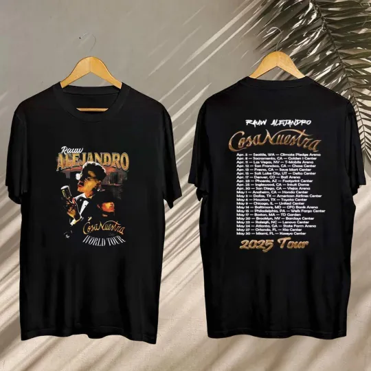 2025 Rauw Alejandro Cosa Nuestra Tour Shirt