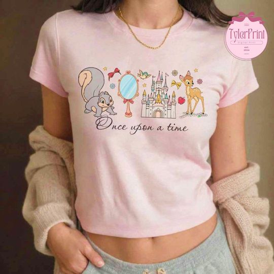 Coquette Bow Disney Princess Snow White Baby Tee, Snow White and the Seven Dwarfs 2025 Disney Girl Trip, Once Upon A Time Shirt