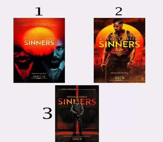 Custom Sinners Movie Poster