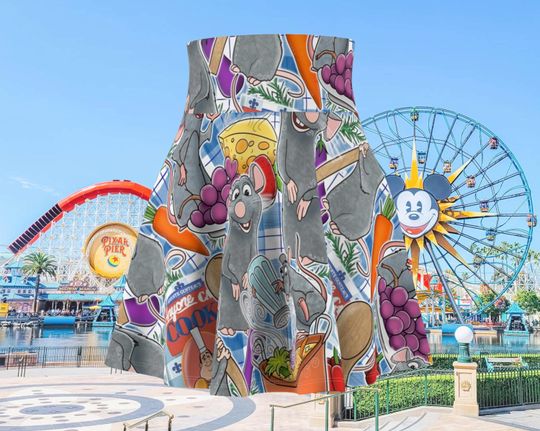 Chef Remy Running Skirt | Magical Running Skirt | Women's Skater Skirt