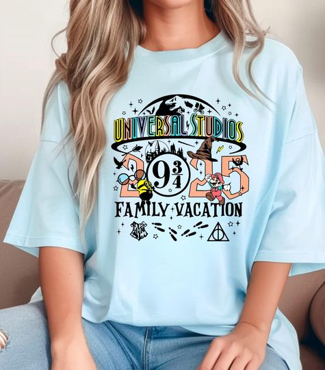 Comfort Colors Vintage Disney Universal Studios 2025 Shirt, Universal Studios Trip Shirt, Disney Family Vacation, Universal Orlando Shirt