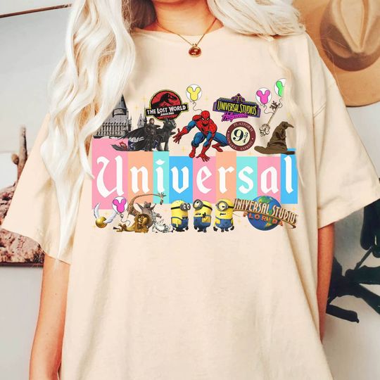 Universal Studios Shirt | Universal Orlando Shirt | Vintage Universal Shirt | Universal Trip | Universal Studios Shirt