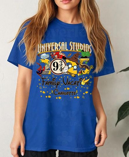 Personalized Universal Studios 2025 Shirt, Universal Studios Trip Shirt, Family Vacation 2025 Shirt, Universal Orlando Family Trip Shirt