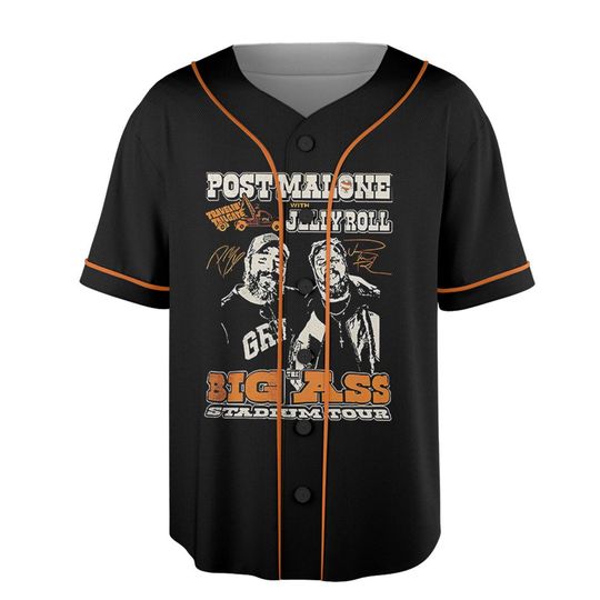 Vintage Post Malone Tour Jersey, Big Ass Stadium Tour, Posty 2025 Tour, Jelly Roll Jersey, Posty Tour Merch,Country music