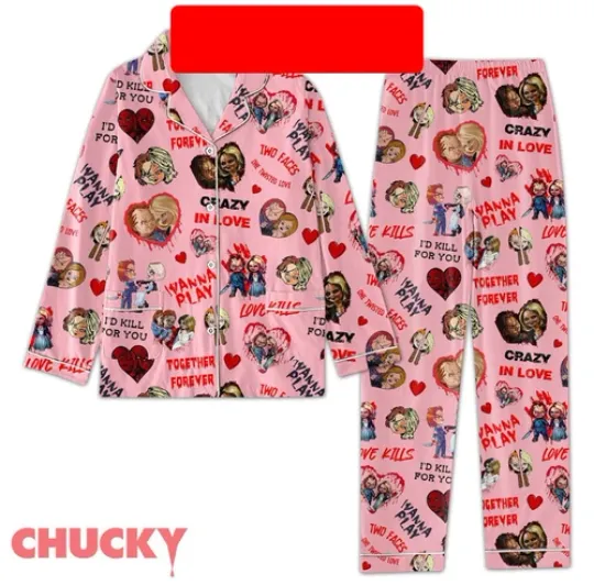 Chucky I Wanna Play Pyjama Pajamas Set