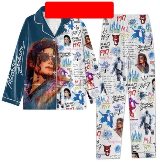 Michael Jackson Dont Stop till You Get Enough Pajamas Set