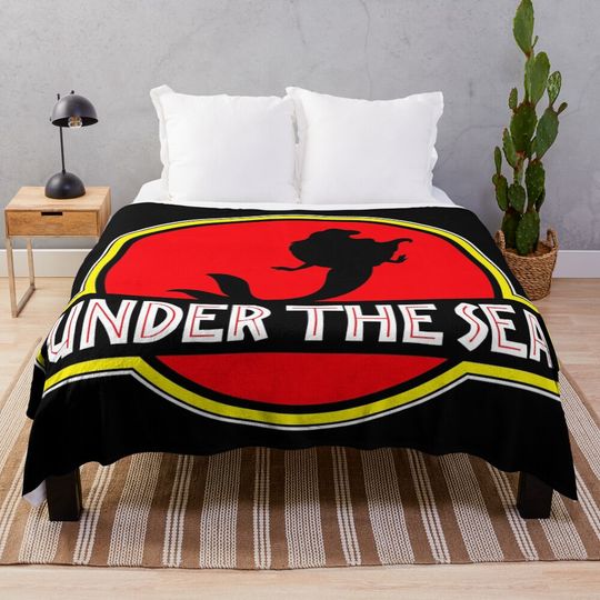 Under the sea Throw Blanket