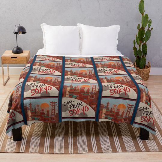 big hero 6    Throw Blanket