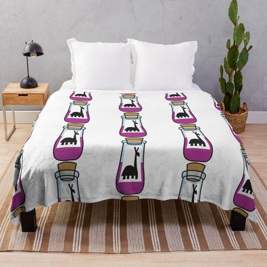 Llama Poison   Throw Blanket