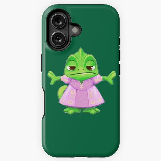 Pascal in a dress - Tangled  iPhone Case