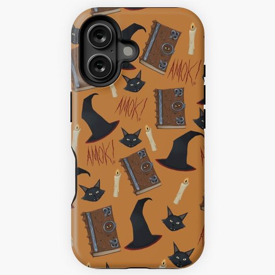 Just a Bunch of Hocus Pocus (Orange) iPhone Case
