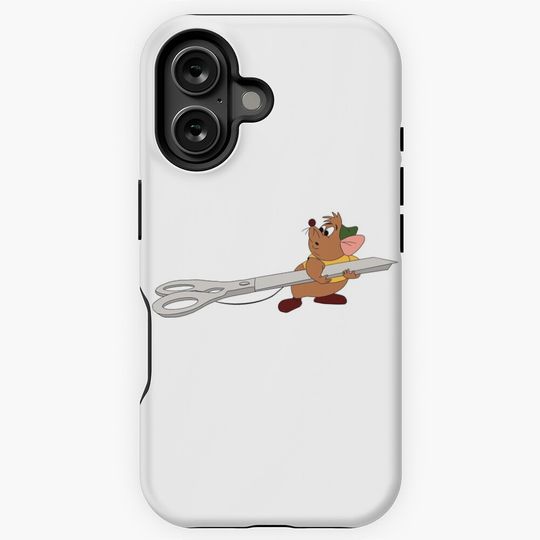 Gus Gus with scissors  iPhone Case