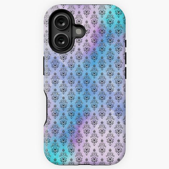 Watercolor Haunted Mansion iPhone Case