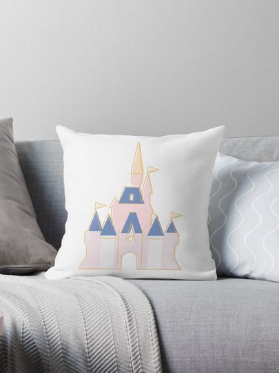 Castle Magic Kingdom Pillow