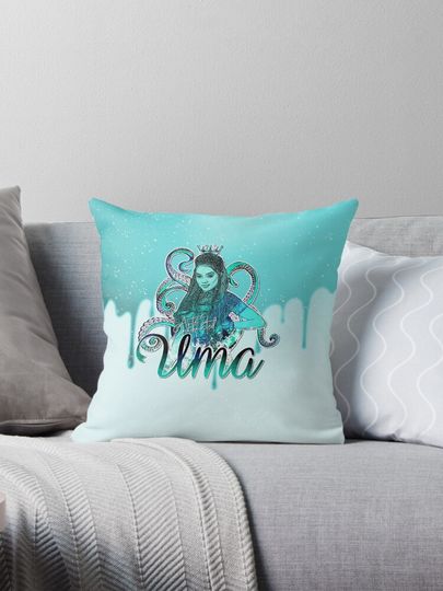 Uma Descendants (Queen Of The Sea) Summer Pretty Girl Ursula Pillow
