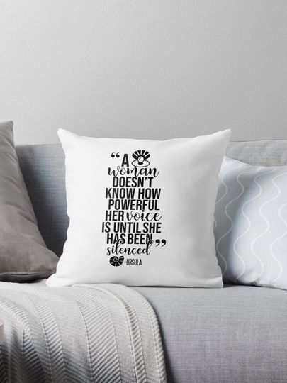 Ursula Quote Pillow