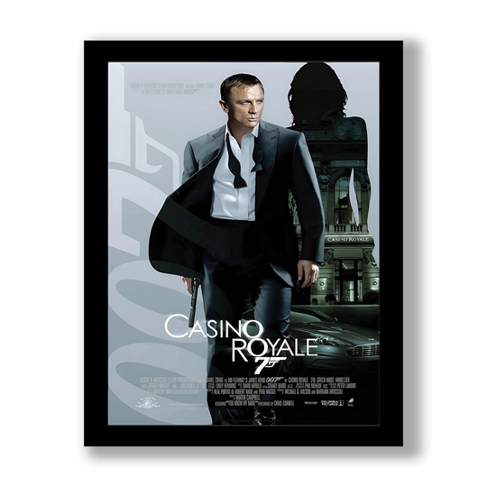 James Bond Casino Royale Movie Poster, Hot Movie Poster
