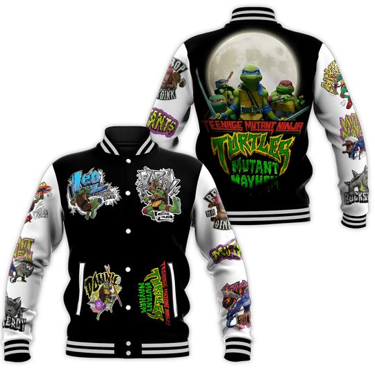 Teenage Mutant Ninja Turtles New Baseball Jacket For Fan