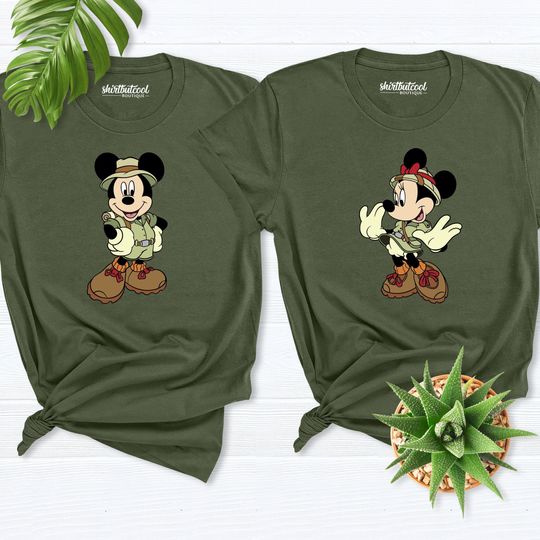 Disney Animal Kingdom Matching Shirt, Disney Safari Group Shirt, Disney Family trip tee, Mickey and Friend shirt,Disneyland safari character