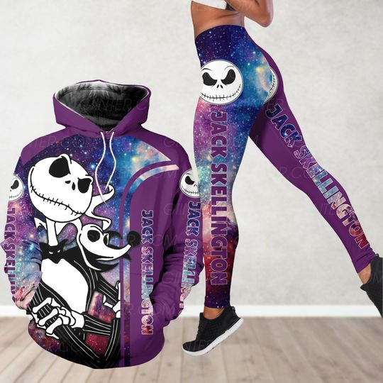 Jack Skellington Hoodie And Leggings, Nightmare Before Christmas Shirt, Disney Movie Hoodie, Disneyland Shirt, Disneyworld Shirt